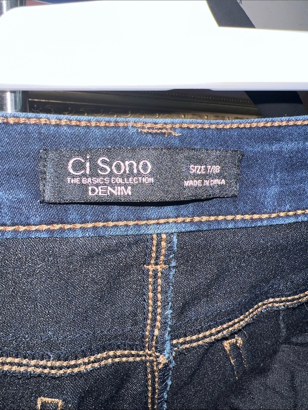 Ci Sono Dark Blue Skinny High-Rise Jeans $12 - Picture 2 of 9